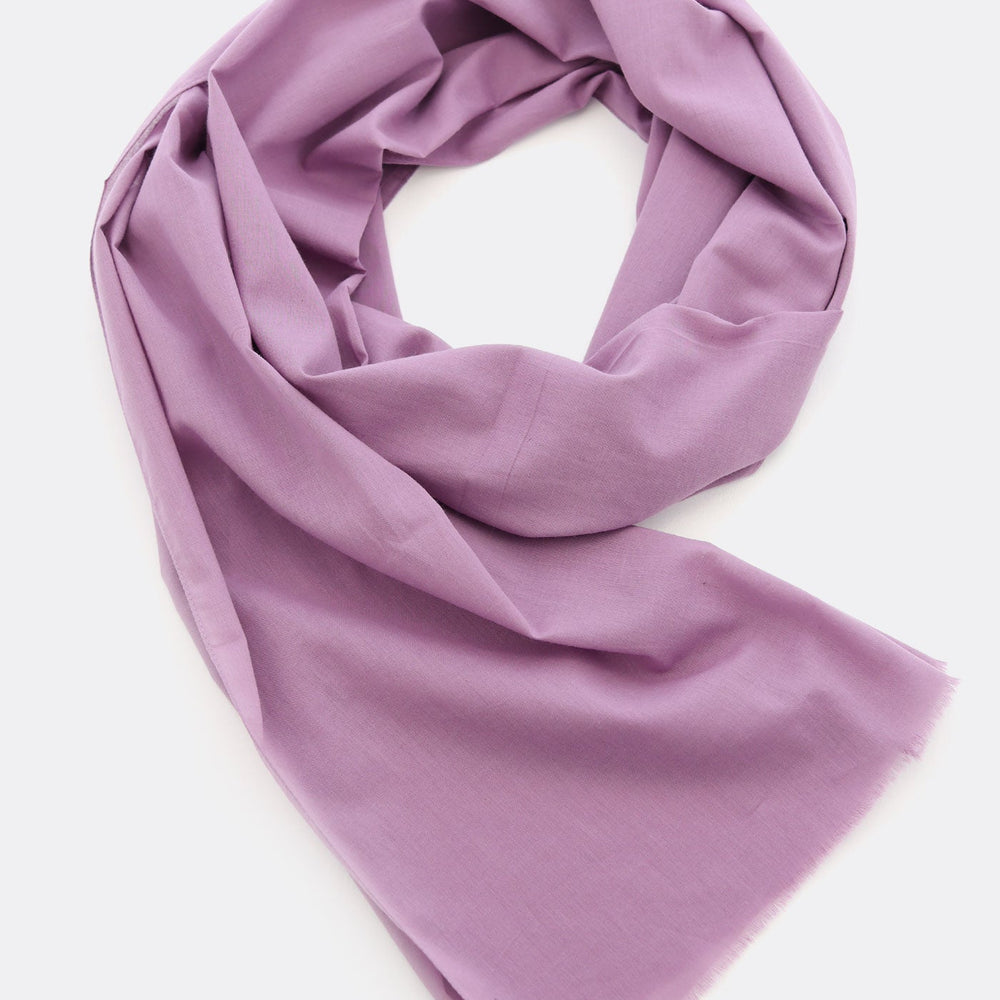 Schal Organic Cotton, lila